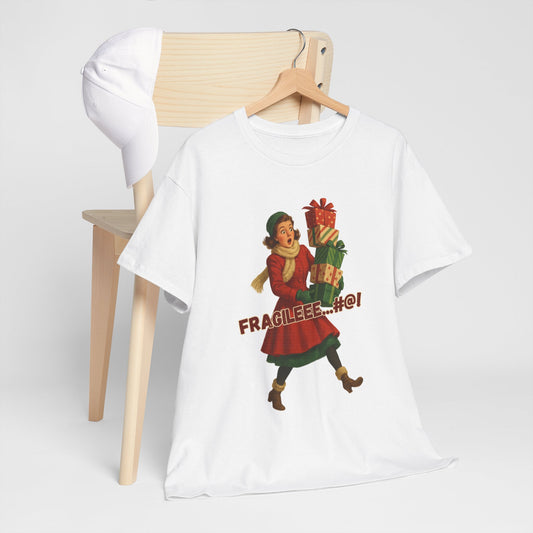 Fragilee@#! Vibtage inspired Christmas Tee