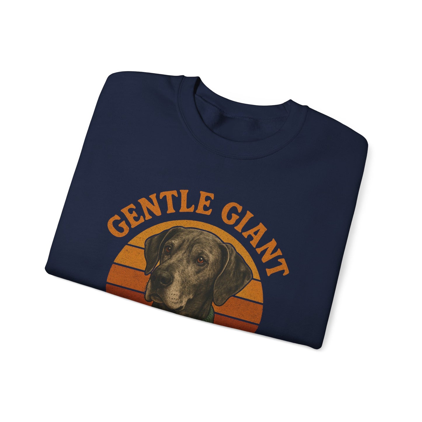 Great Dane, Gentle Giant Big Heart ,Unisex Heavy Blend™ Crewneck Sweatshirt
