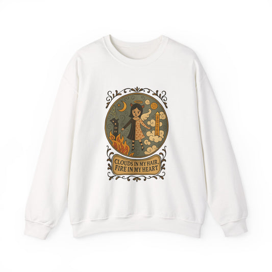 Clouds in my hair Unisex Sweatshirt