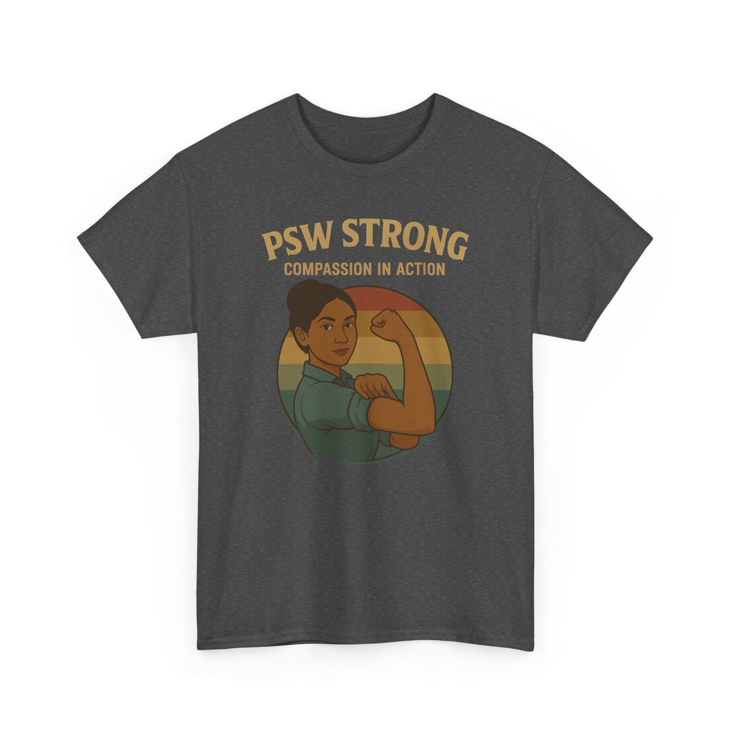 PSW Strong Unisex Tee | Compassion in Action Shirt, Motivational Apparel, Gift for Caregivers, Casual Wear, Inspirational Fashion, [...]