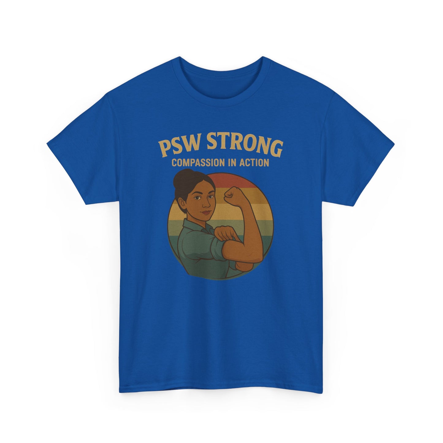 PSW Strong Unisex Tee | Compassion in Action Shirt, Motivational Apparel, Gift for Caregivers, Casual Wear, Inspirational Fashion, [...]
