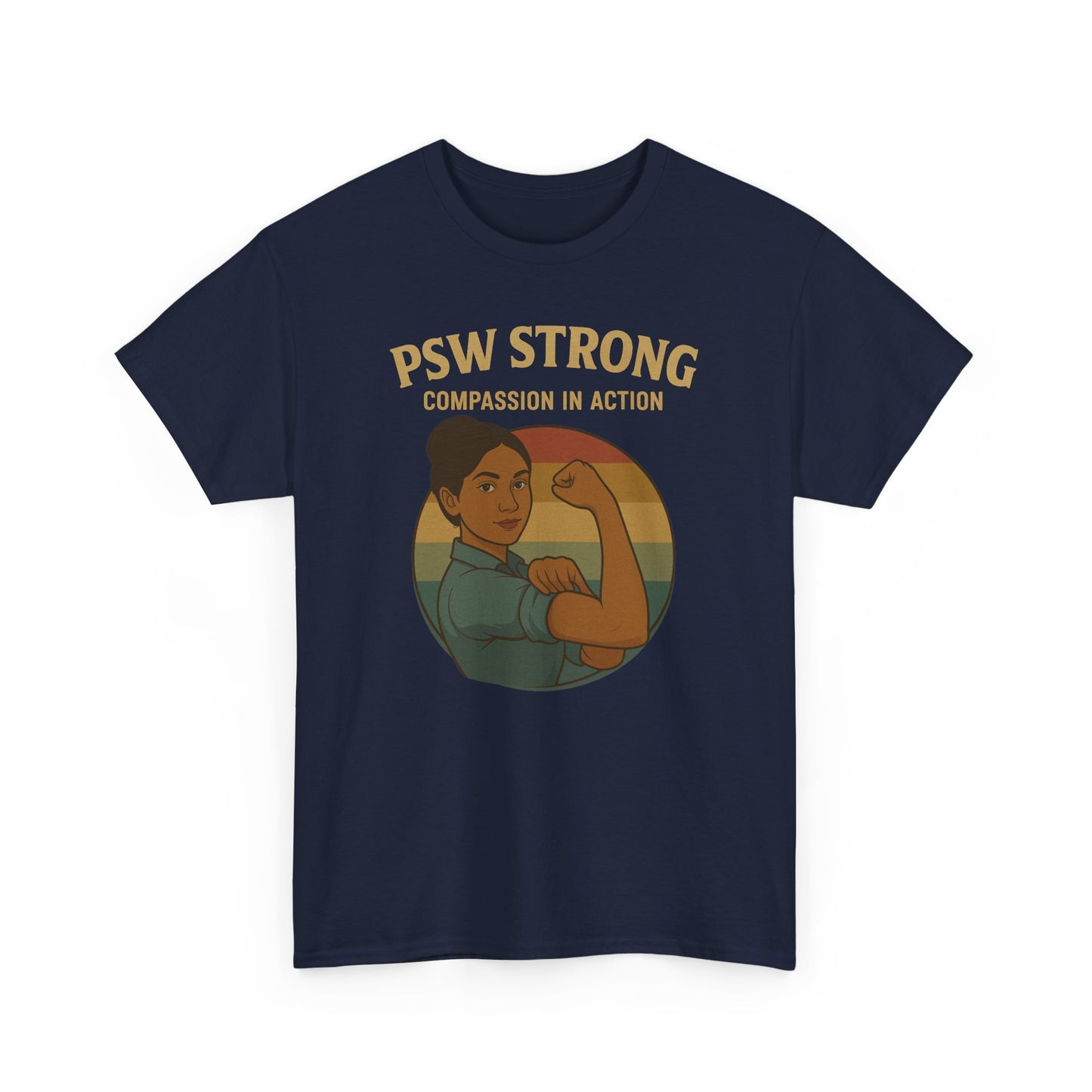 PSW Strong Unisex Tee | Compassion in Action Shirt, Motivational Apparel, Gift for Caregivers, Casual Wear, Inspirational Fashion, [...]