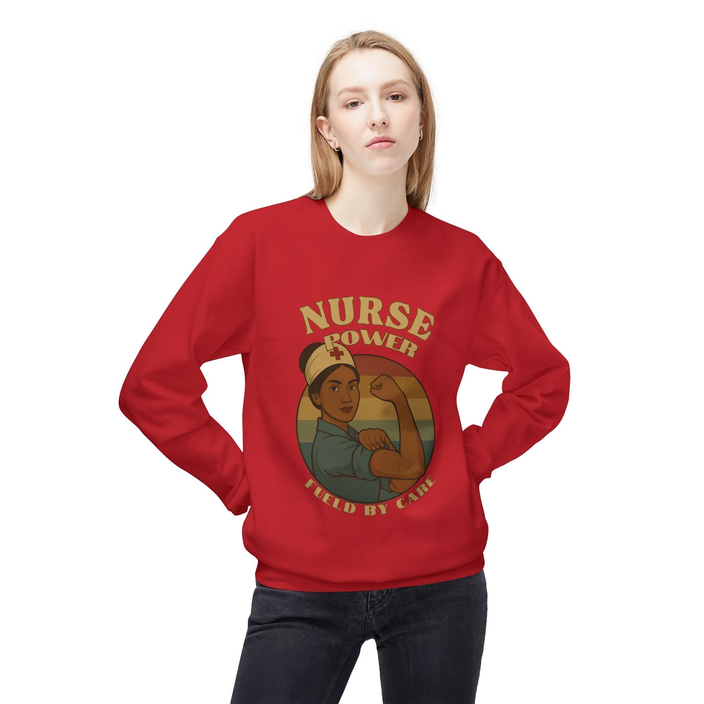 Nurse Power Sweatshirt - Celebrate Caregivers, Inspirational Gift for Nurses, Healthcare Worker Apparel, Cute Nurse Sweatshirt, Gift [...]