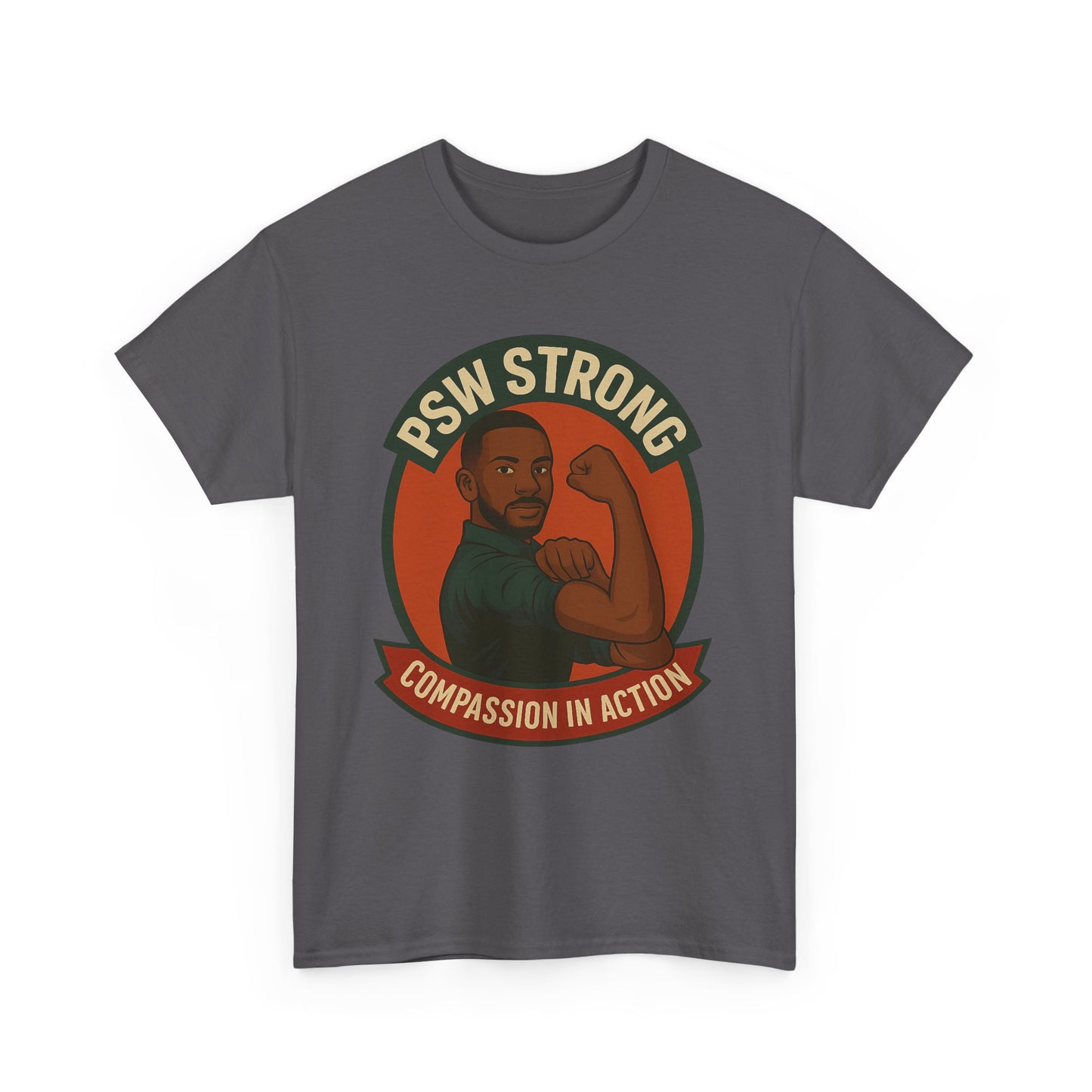 PSW Strong Compassion in Action Tee, Unisex Cotton Tee, Motivational Shirt, Gift for Social Workers, Inspirational Quote Tee, Casual [...]