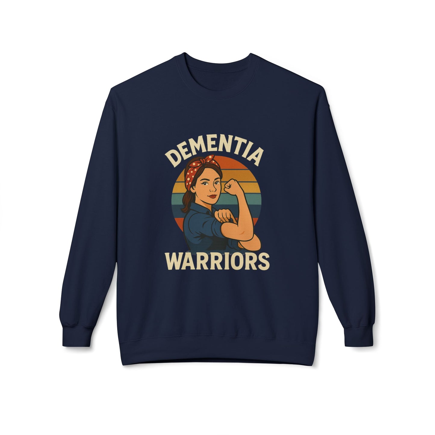 Dementia Warriors Sweatshirt, Awareness Apparel, Gifting for Caregivers, Supportive Unisex Clothing, Inspirational Crewneck, Social [...]