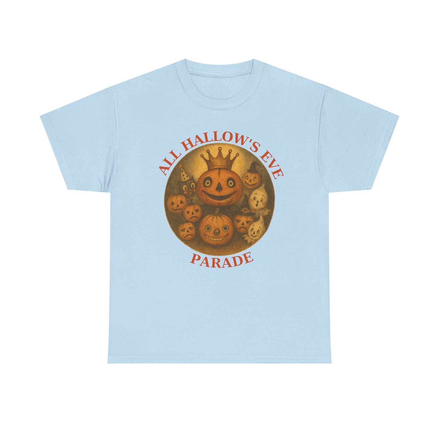 Pumpkin Mischief, Unisex Tee, Halloween Shirt, All Hallow's Eve Parade T-Shirt, Moonwoven Design, Halloween Costume Top