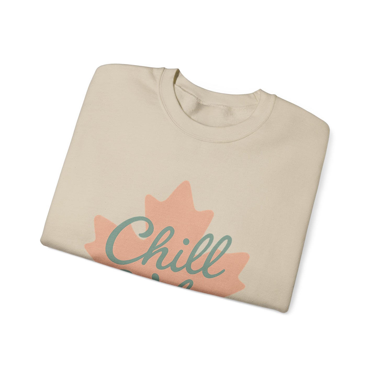 Chill Vibe Crewneck Sweatshirt, Moonwoven by Luna, Chill Canadian Collection, Cozy Jumper, Relaxation Top, Winter Sweater, Lounge Sweatshirt