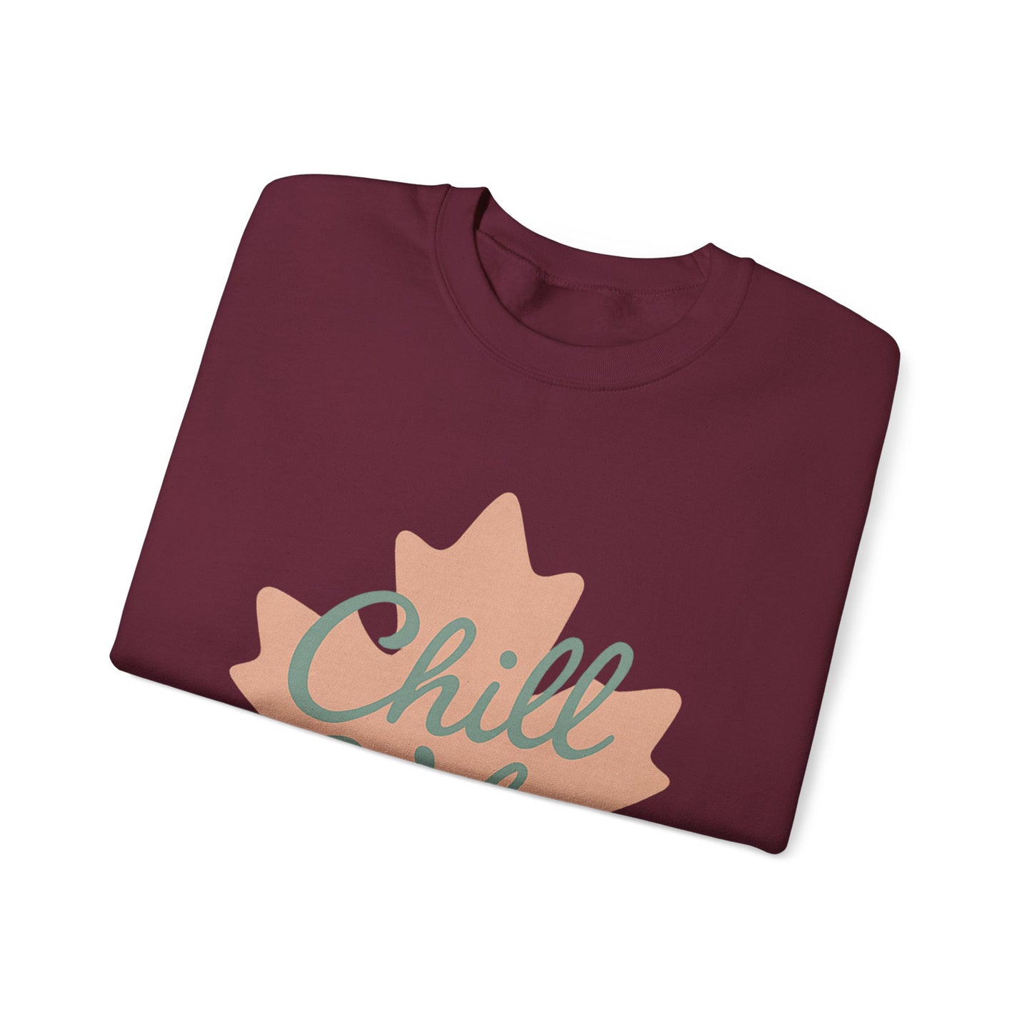 Chill Vibe Crewneck Sweatshirt, Moonwoven by Luna, Chill Canadian Collection, Cozy Jumper, Relaxation Top, Winter Sweater, Lounge Sweatshirt