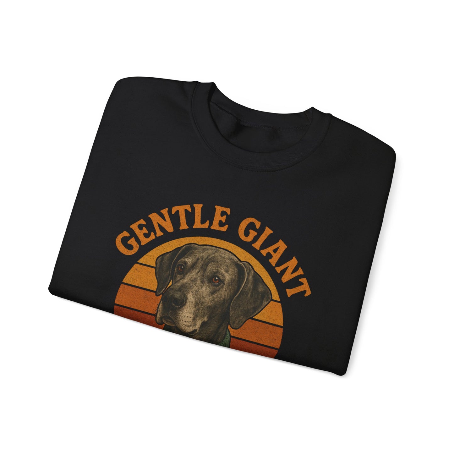 Great Dane, Gentle Giant Big Heart ,Unisex Heavy Blend™ Crewneck Sweatshirt