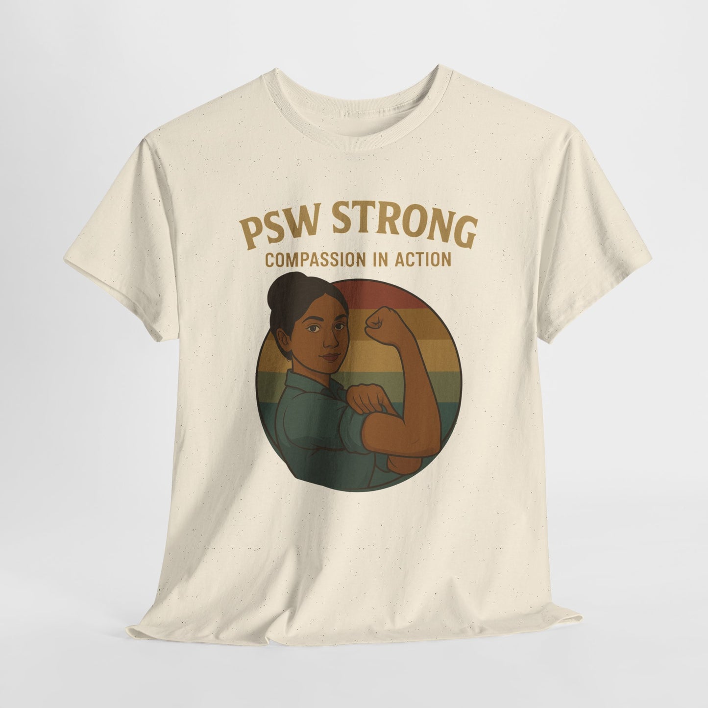 PSW Strong Unisex Tee | Compassion in Action Shirt, Motivational Apparel, Gift for Caregivers, Casual Wear, Inspirational Fashion, [...]