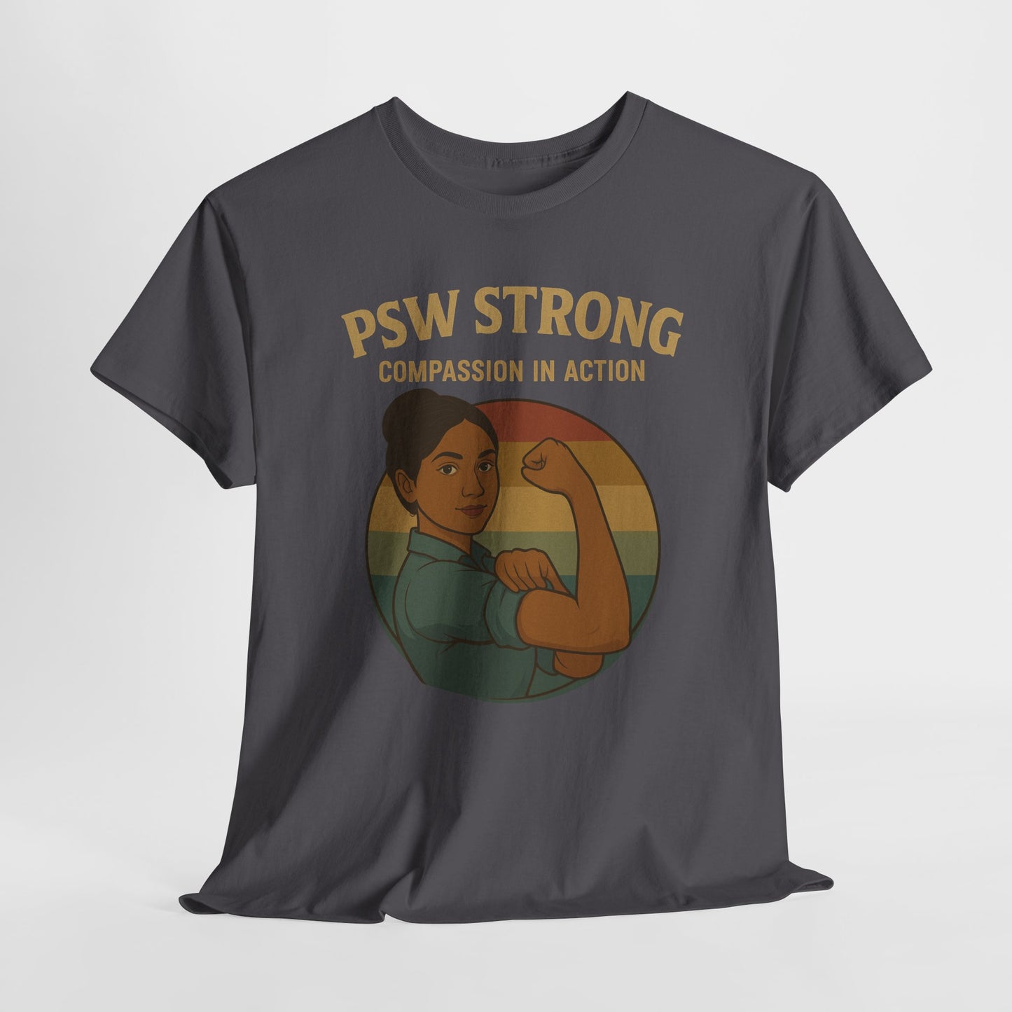 PSW Strong Unisex Tee | Compassion in Action Shirt, Motivational Apparel, Gift for Caregivers, Casual Wear, Inspirational Fashion, [...]