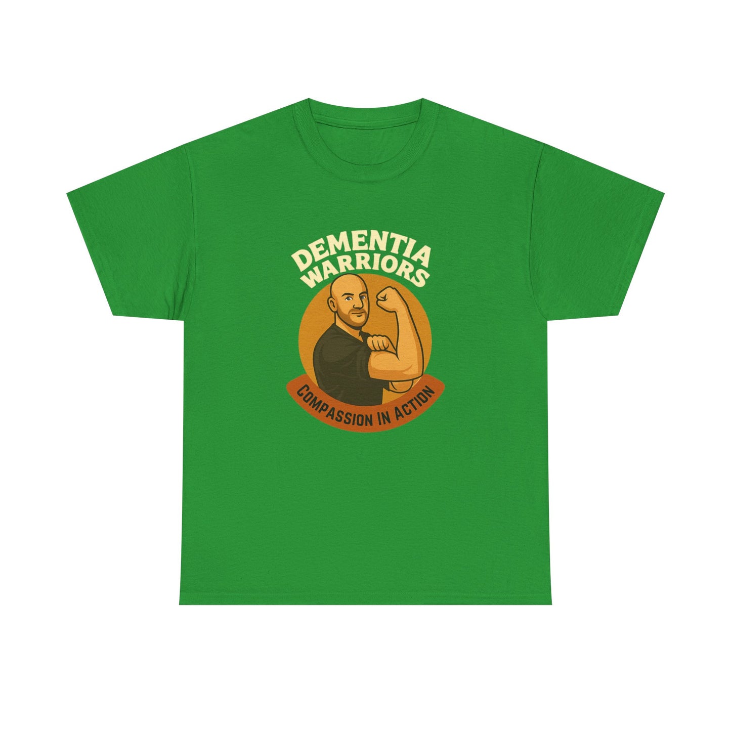 Dementia Warriors Unisex Tee, Compassion in Action Shirt, Male Nursing Gift, Moonwoven by Luna Design, Care Givers Collection