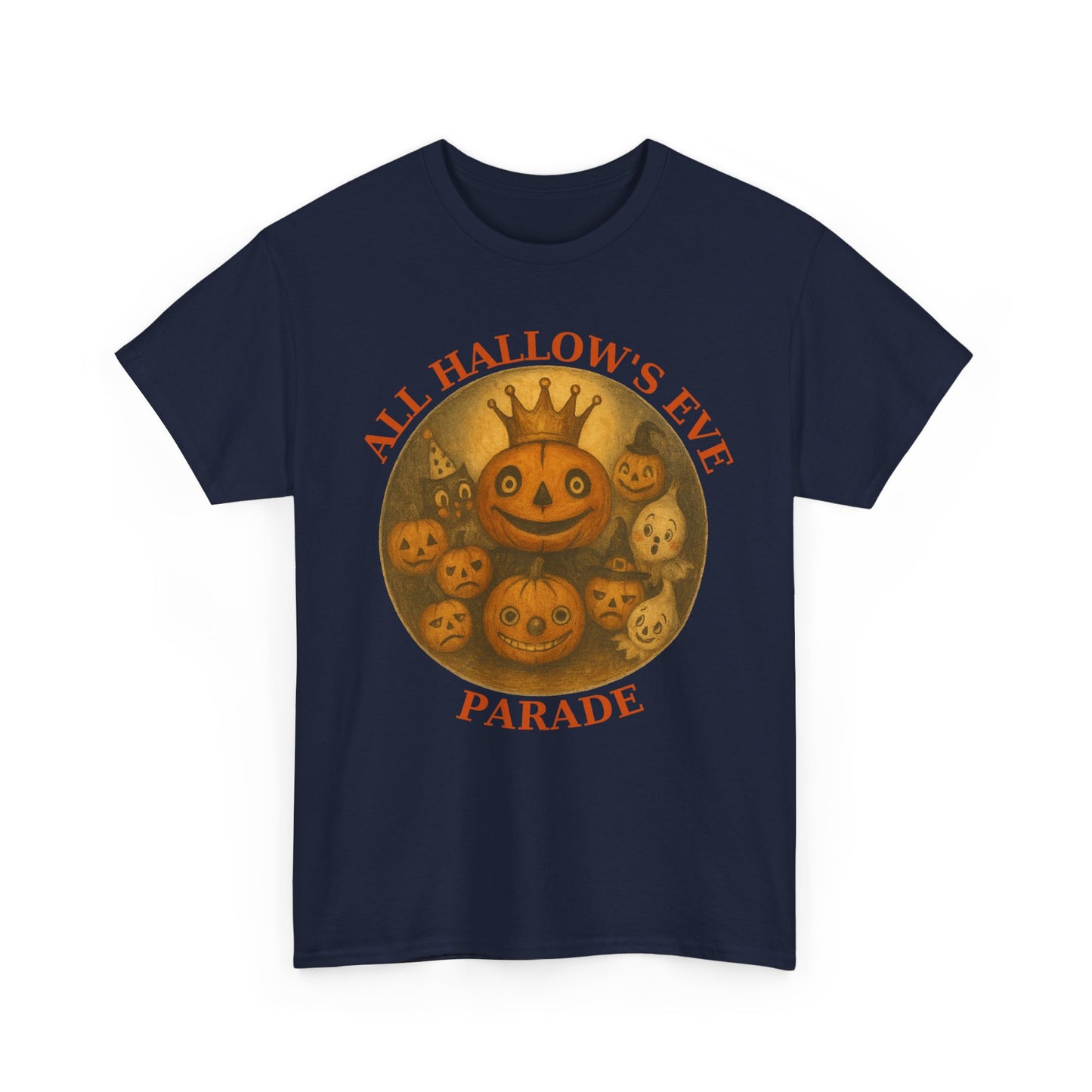 Pumpkin Mischief, Unisex Tee, Halloween Shirt, All Hallow's Eve Parade T-Shirt, Moonwoven Design, Halloween Costume Top