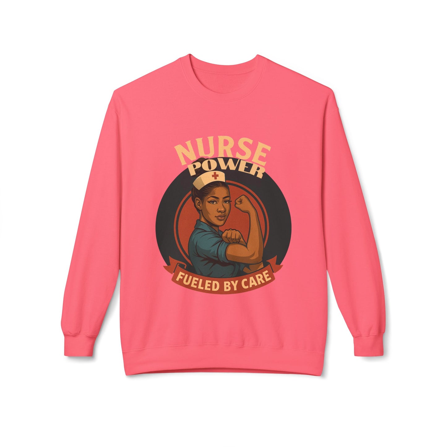Nurse Power Fleece Sweatshirt, Nurse Appreciation Gift, Healthcare Worker Sweatshirt, Medical Crewneck, Inspirational Nurse Apparel, [...]