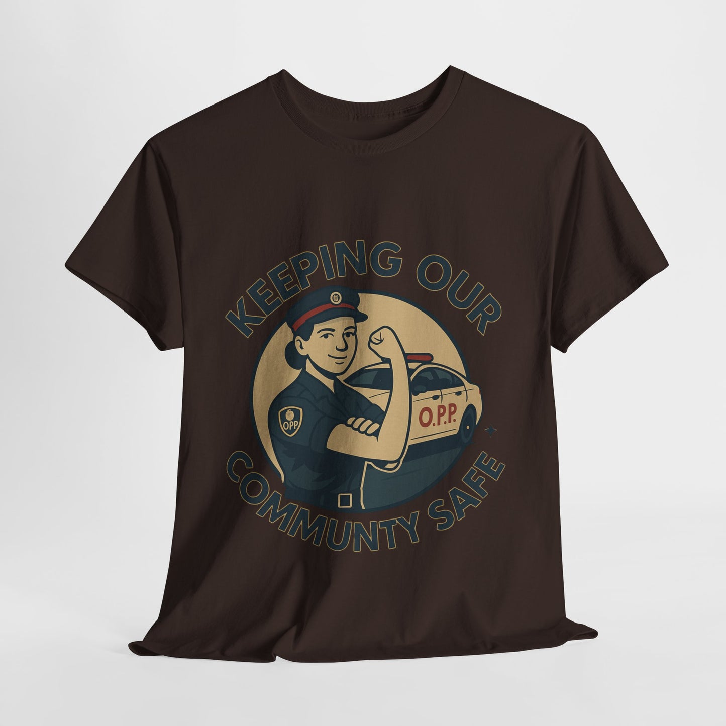 OPP female ,Community Safety Tee - Support Local Heroes, Unisex Heavy Cotton Tee, Police Officer T-Shirt, First Responder Apparel, Gift for Law [...]