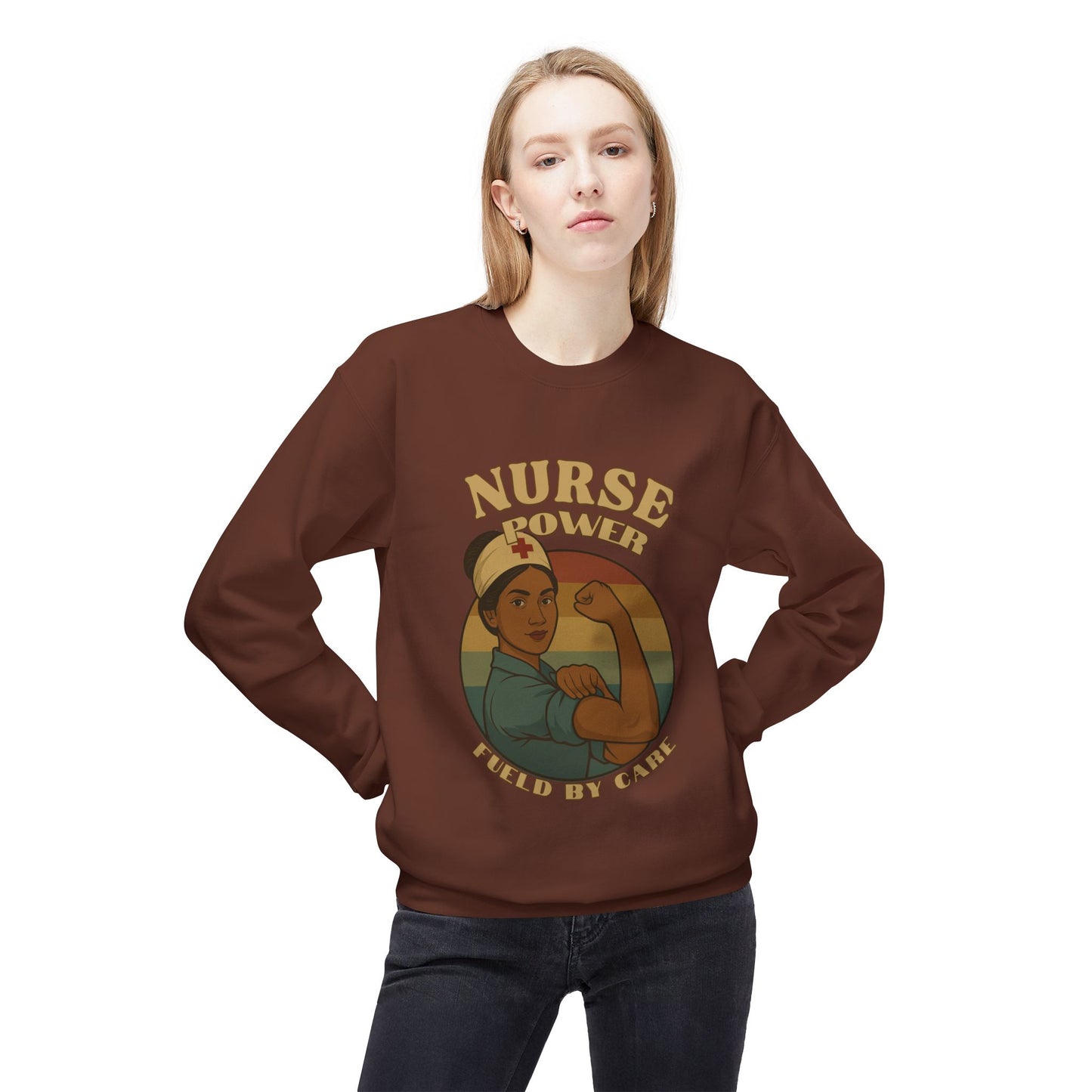 Nurse Power Sweatshirt - Celebrate Caregivers, Inspirational Gift for Nurses, Healthcare Worker Apparel, Cute Nurse Sweatshirt, Gift [...]