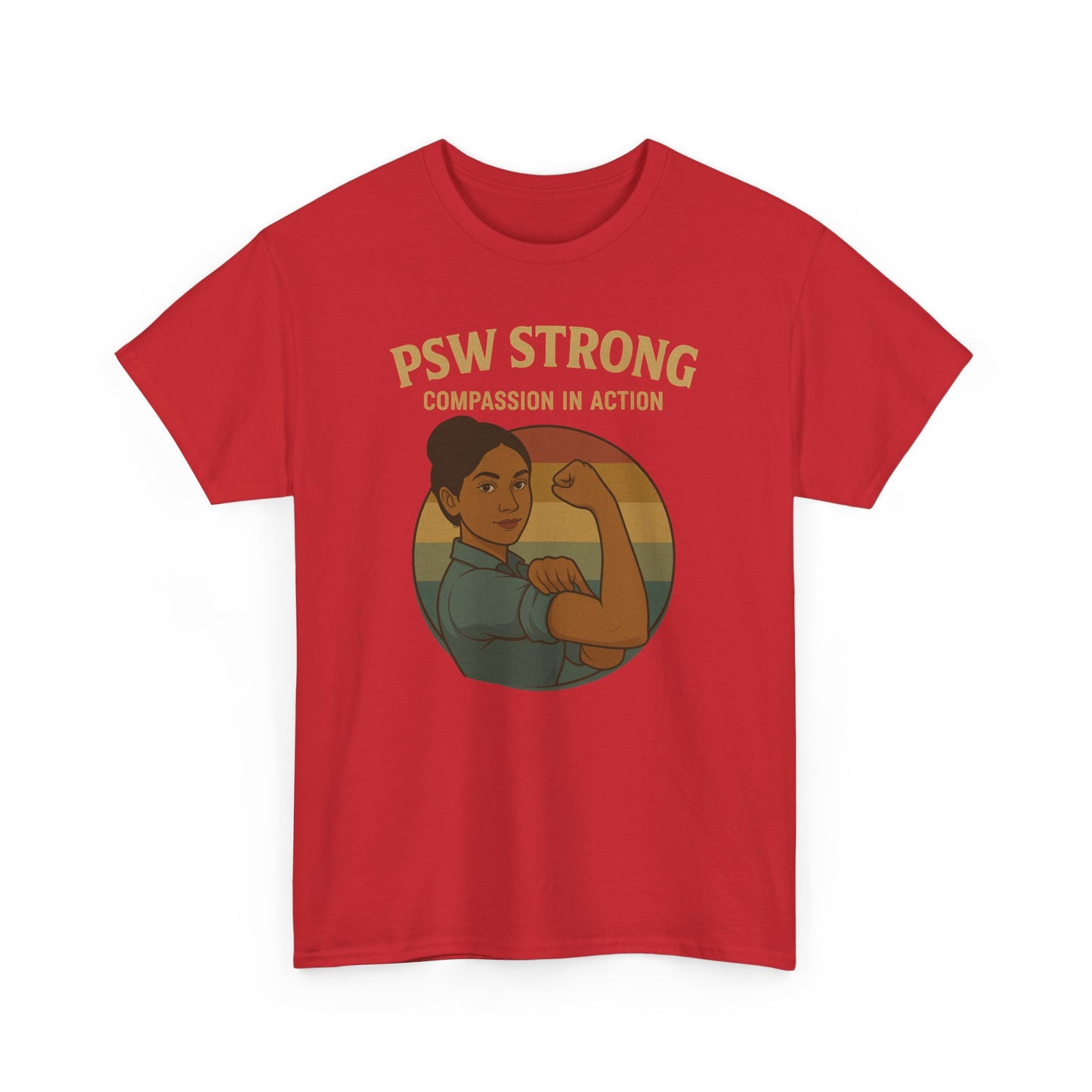 PSW Strong Unisex Tee | Compassion in Action Shirt, Motivational Apparel, Gift for Caregivers, Casual Wear, Inspirational Fashion, [...]