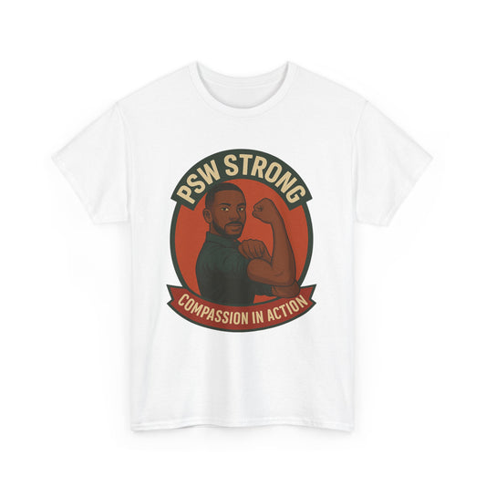 PSW Strong Compassion in Action Tee, Unisex Cotton Tee, Motivational Shirt, Gift for Social Workers, Inspirational Quote Tee, Casual [...]