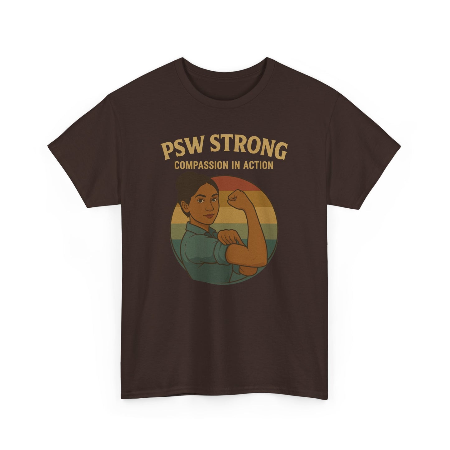PSW Strong Unisex Tee | Compassion in Action Shirt, Motivational Apparel, Gift for Caregivers, Casual Wear, Inspirational Fashion, [...]