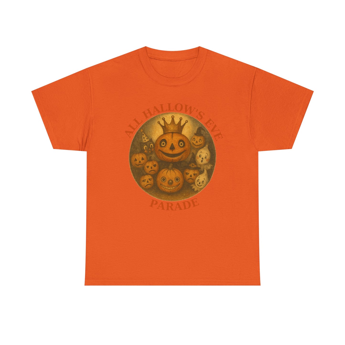 Pumpkin Mischief, Unisex Tee, Halloween Shirt, All Hallow's Eve Parade T-Shirt, Moonwoven Design, Halloween Costume Top