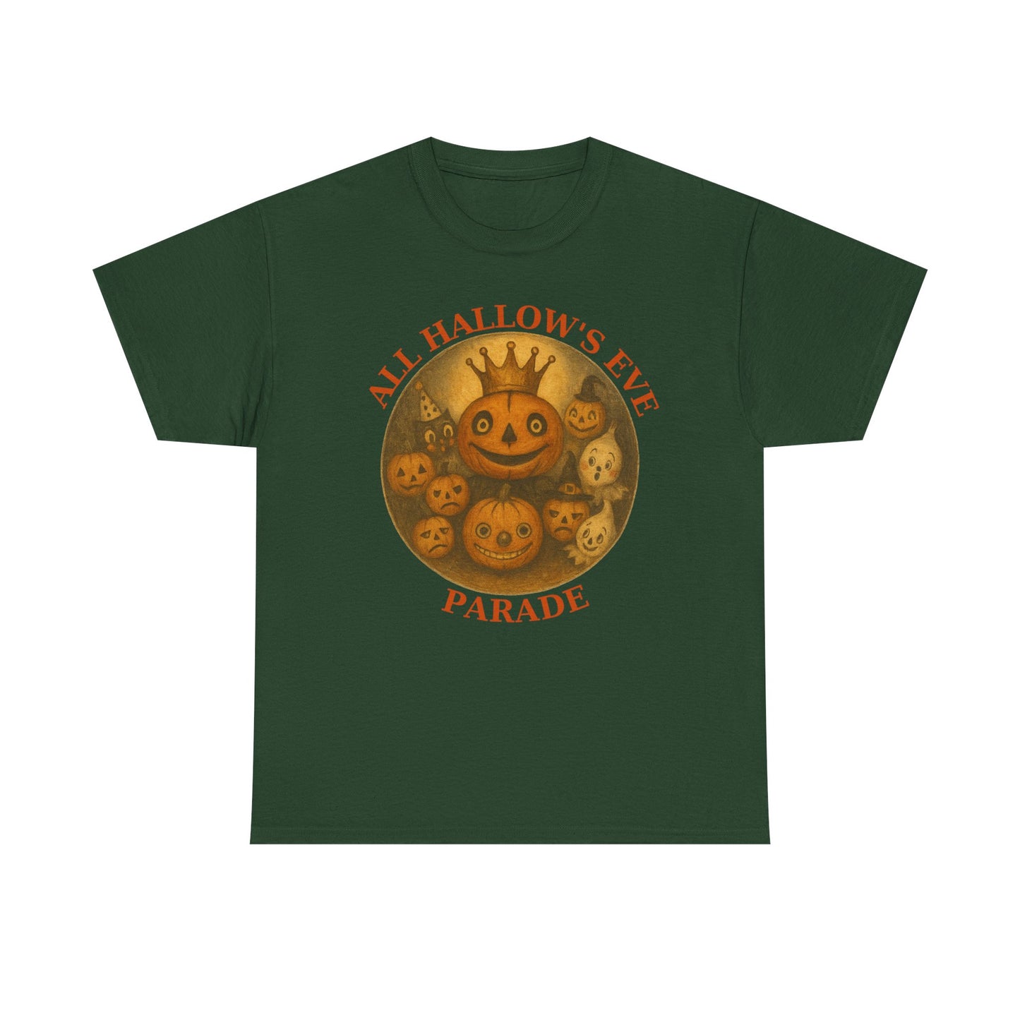 Pumpkin Mischief, Unisex Tee, Halloween Shirt, All Hallow's Eve Parade T-Shirt, Moonwoven Design, Halloween Costume Top