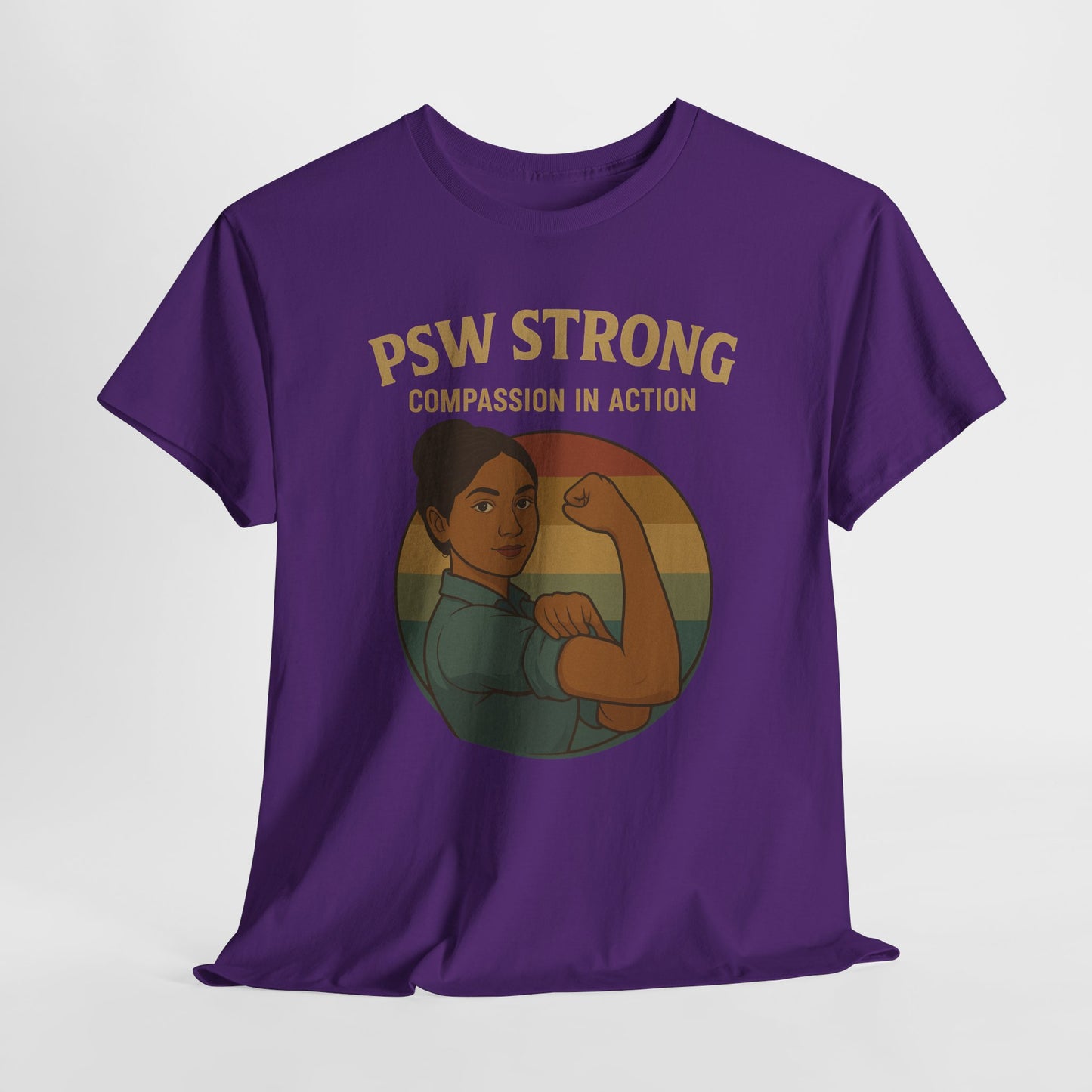 PSW Strong Unisex Tee | Compassion in Action Shirt, Motivational Apparel, Gift for Caregivers, Casual Wear, Inspirational Fashion, [...]