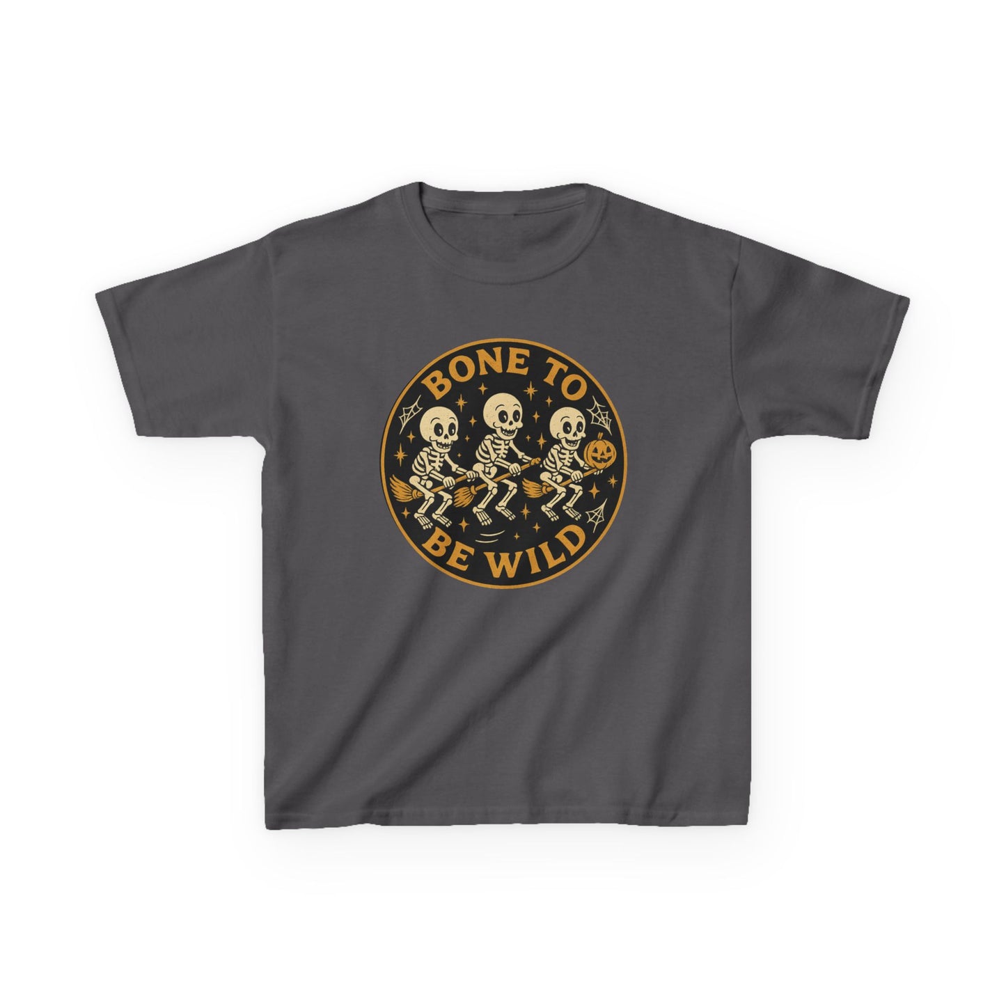 Kids Halloween Skeleton Tee - Bone to Be Wild, Fun T-Shirt for Kids, Halloween Costume Top, Spooky Party Wear, Kids Gift