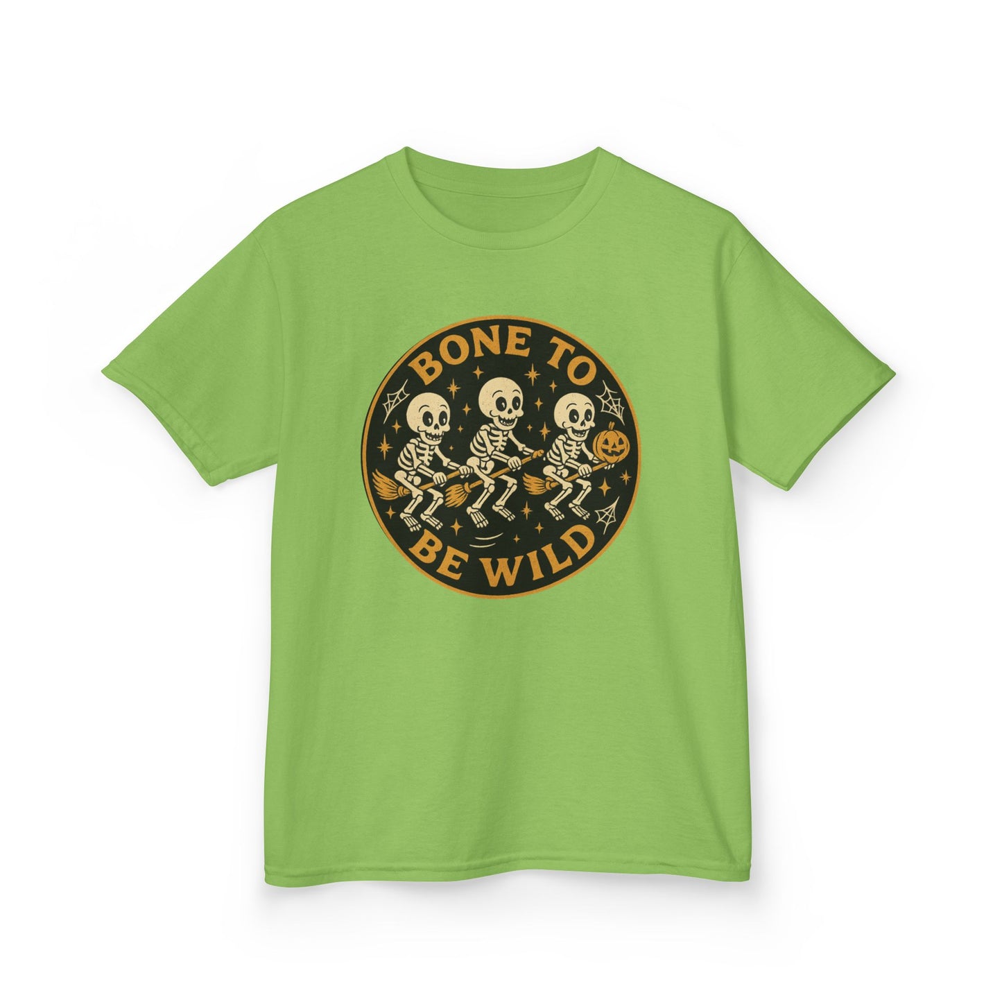 Kids Halloween Skeleton Tee - Bone to Be Wild, Fun T-Shirt for Kids, Halloween Costume Top, Spooky Party Wear, Kids Gift