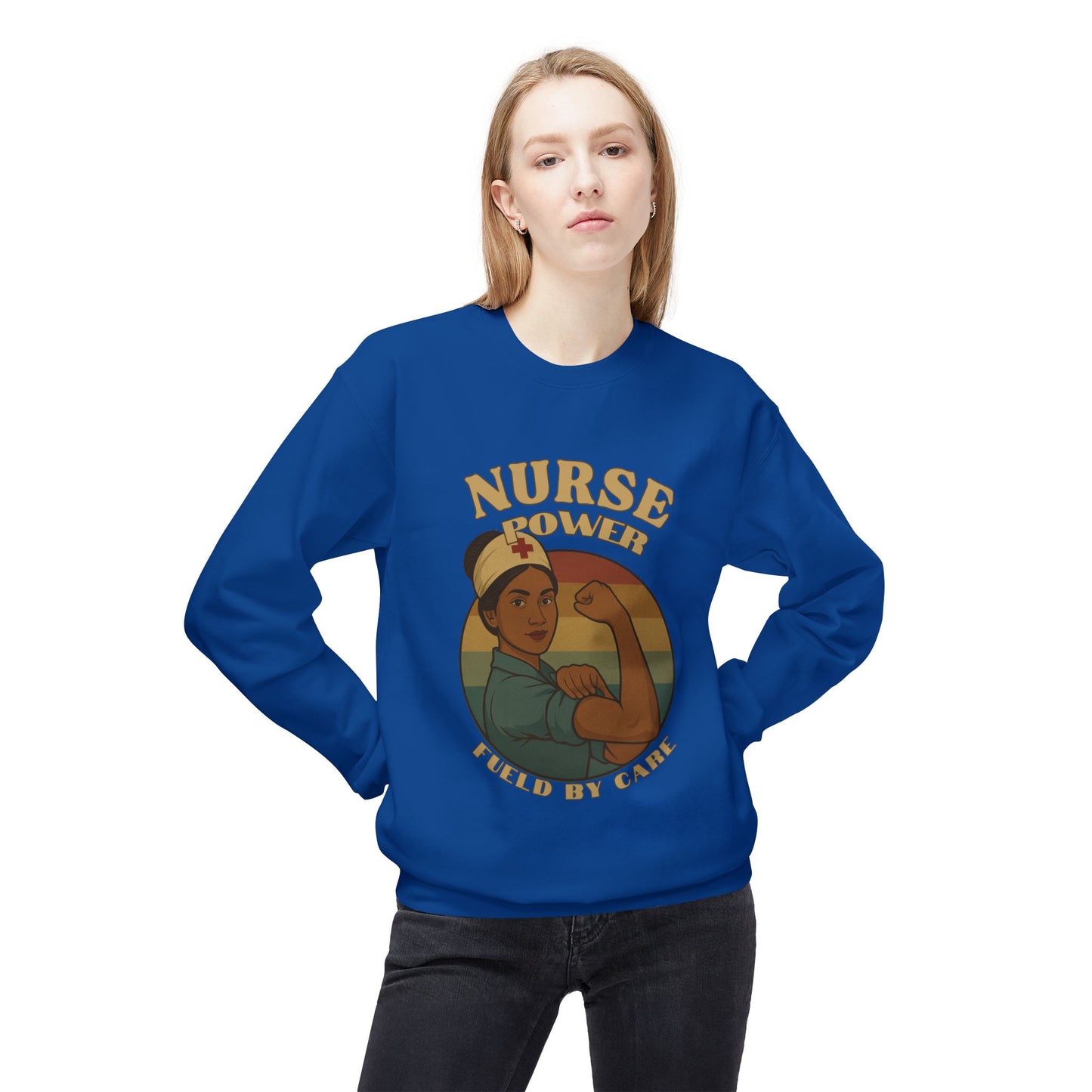 Nurse Power Sweatshirt - Celebrate Caregivers, Inspirational Gift for Nurses, Healthcare Worker Apparel, Cute Nurse Sweatshirt, Gift [...]