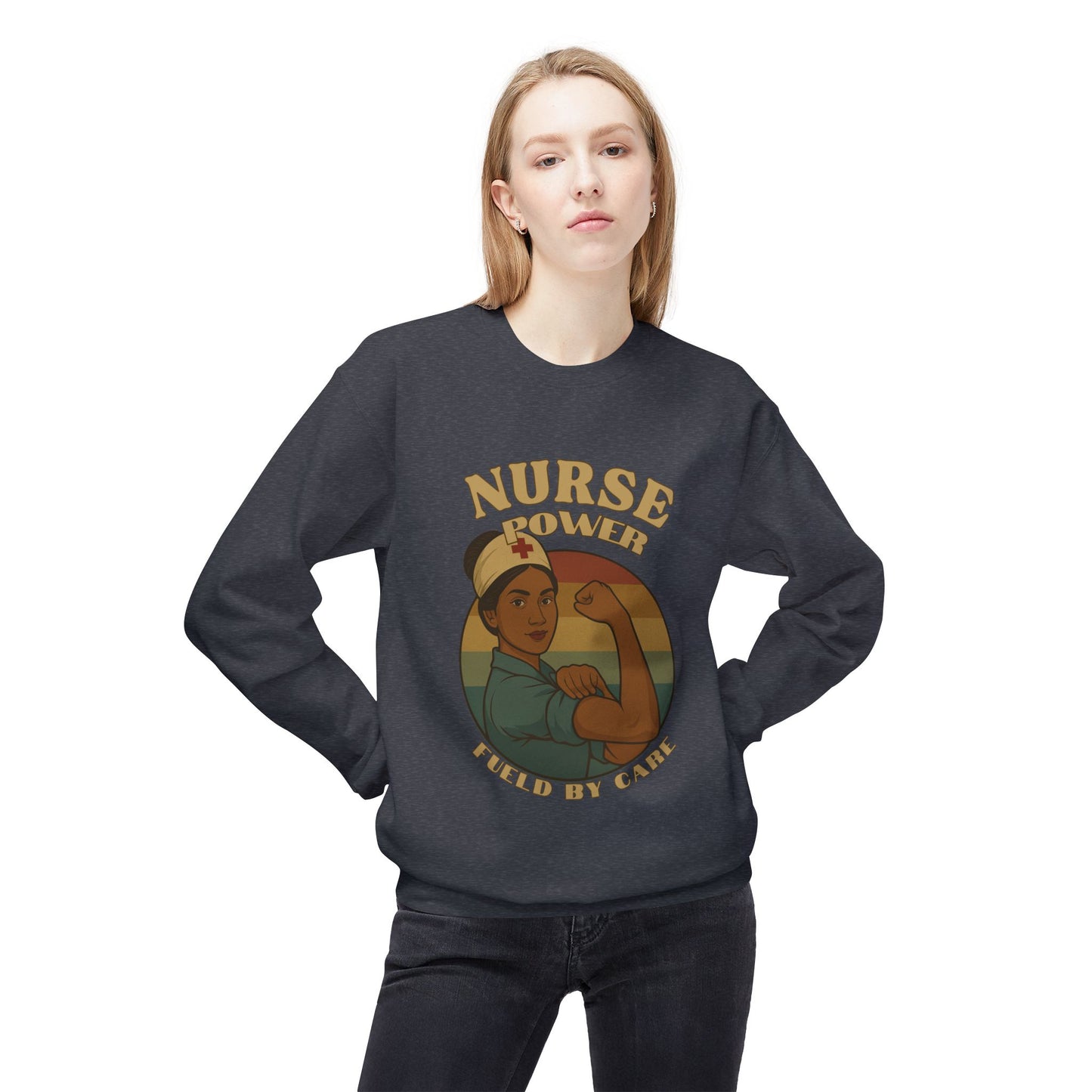Nurse Power Sweatshirt - Celebrate Caregivers, Inspirational Gift for Nurses, Healthcare Worker Apparel, Cute Nurse Sweatshirt, Gift [...]