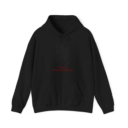 Merry Krampusnacht , Dark Holiday Unisex Hoodie