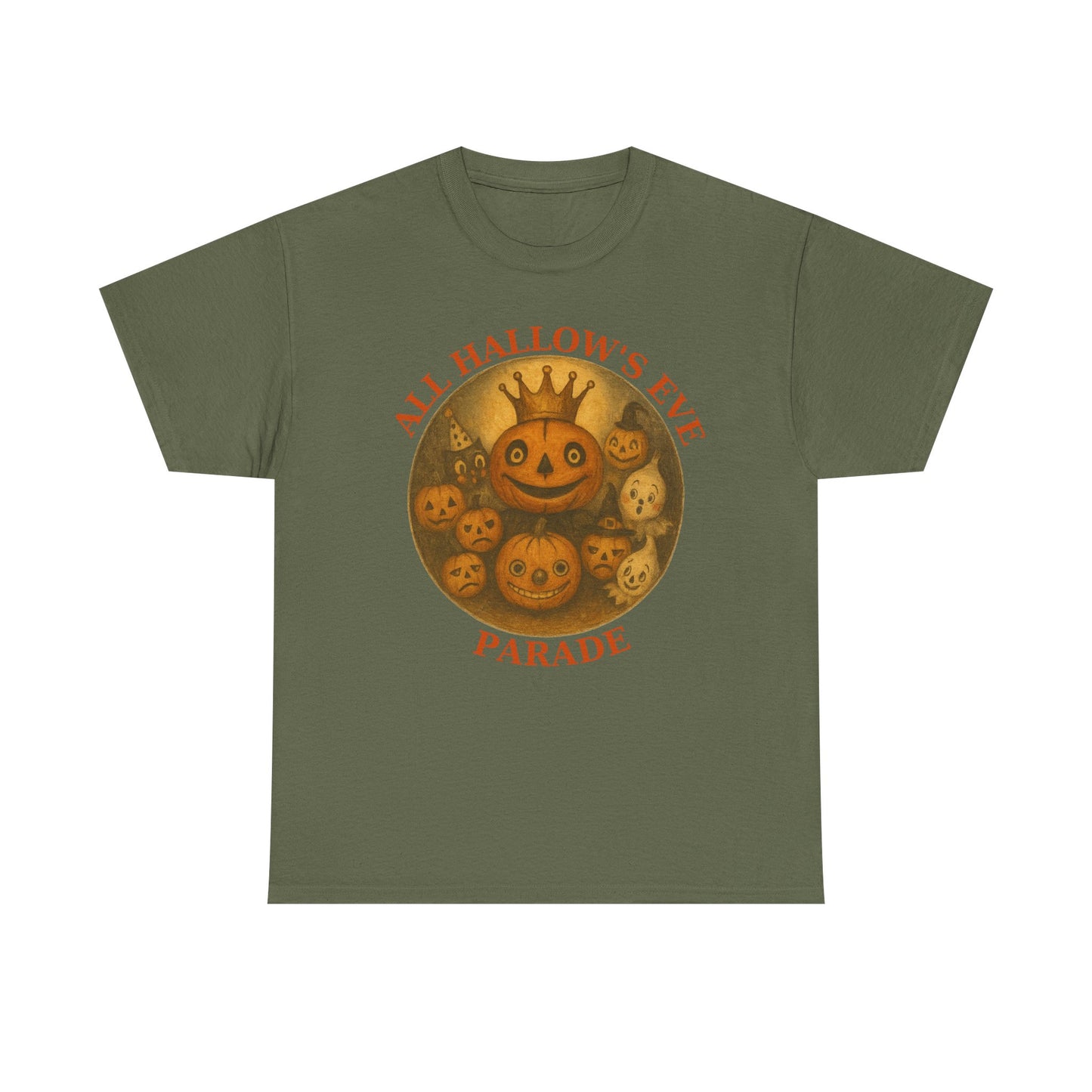 Pumpkin Mischief, Unisex Tee, Halloween Shirt, All Hallow's Eve Parade T-Shirt, Moonwoven Design, Halloween Costume Top