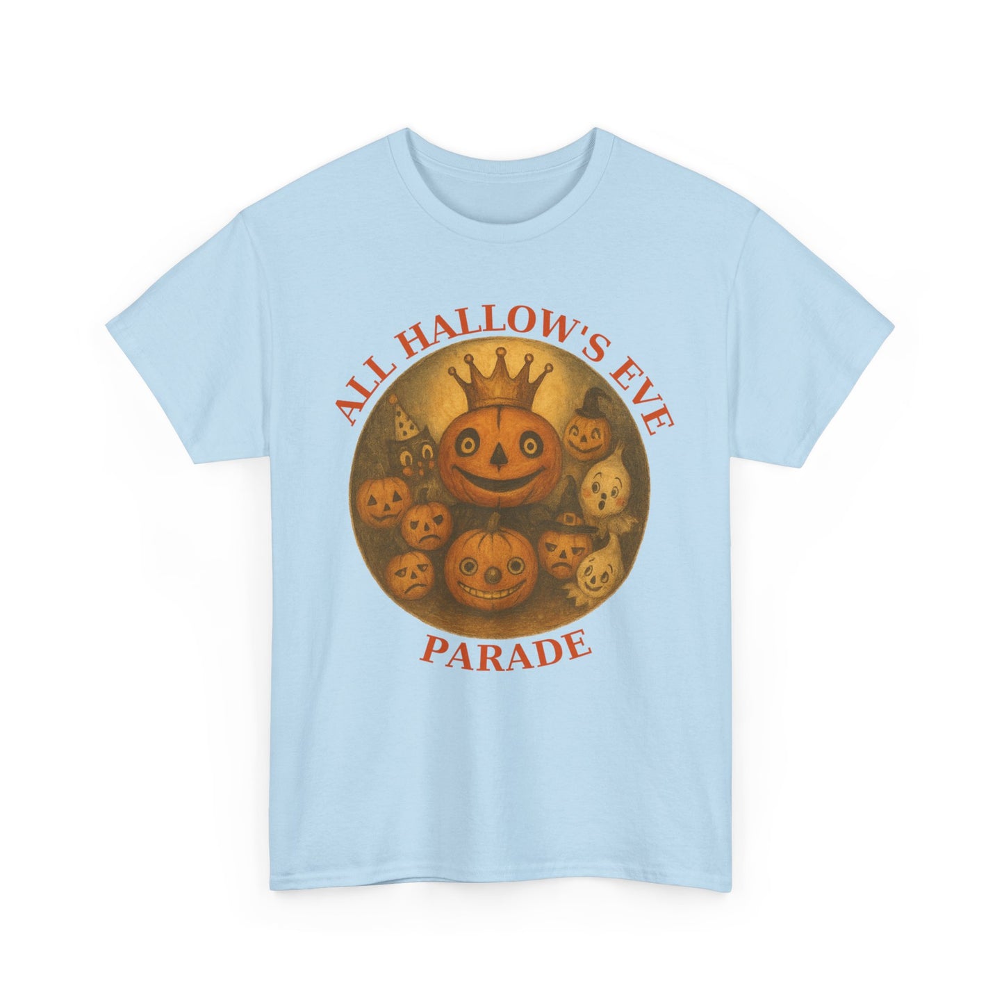 Pumpkin Mischief, Unisex Tee, Halloween Shirt, All Hallow's Eve Parade T-Shirt, Moonwoven Design, Halloween Costume Top