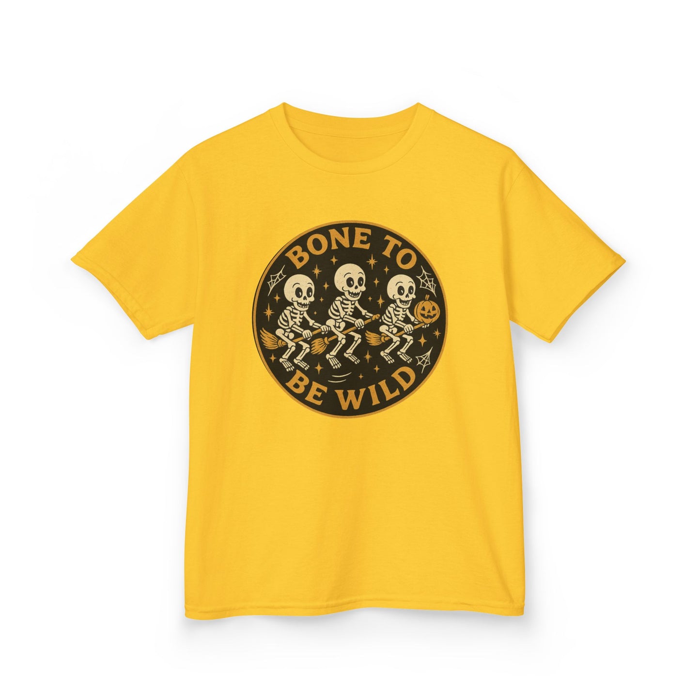 Kids Halloween Skeleton Tee - Bone to Be Wild, Fun T-Shirt for Kids, Halloween Costume Top, Spooky Party Wear, Kids Gift