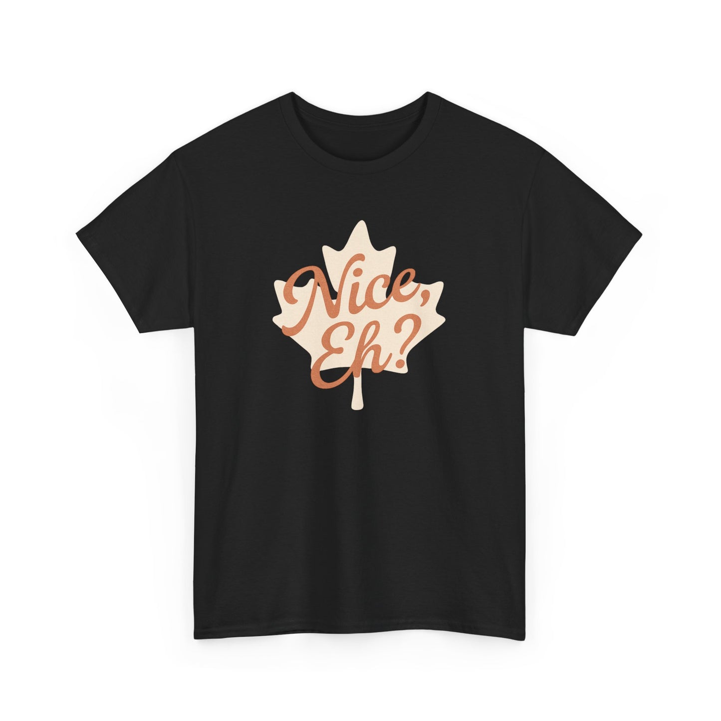 Canadian Leaf Unisex Tee, Nice Eh Party Chill Design by Moonwoven by Luna, Chill Canadian Collection, Gift for Canada Day, Maple Leaf Shirt,