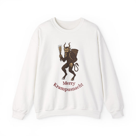 Merry Krampusnacht Crewneck Sweatshirt