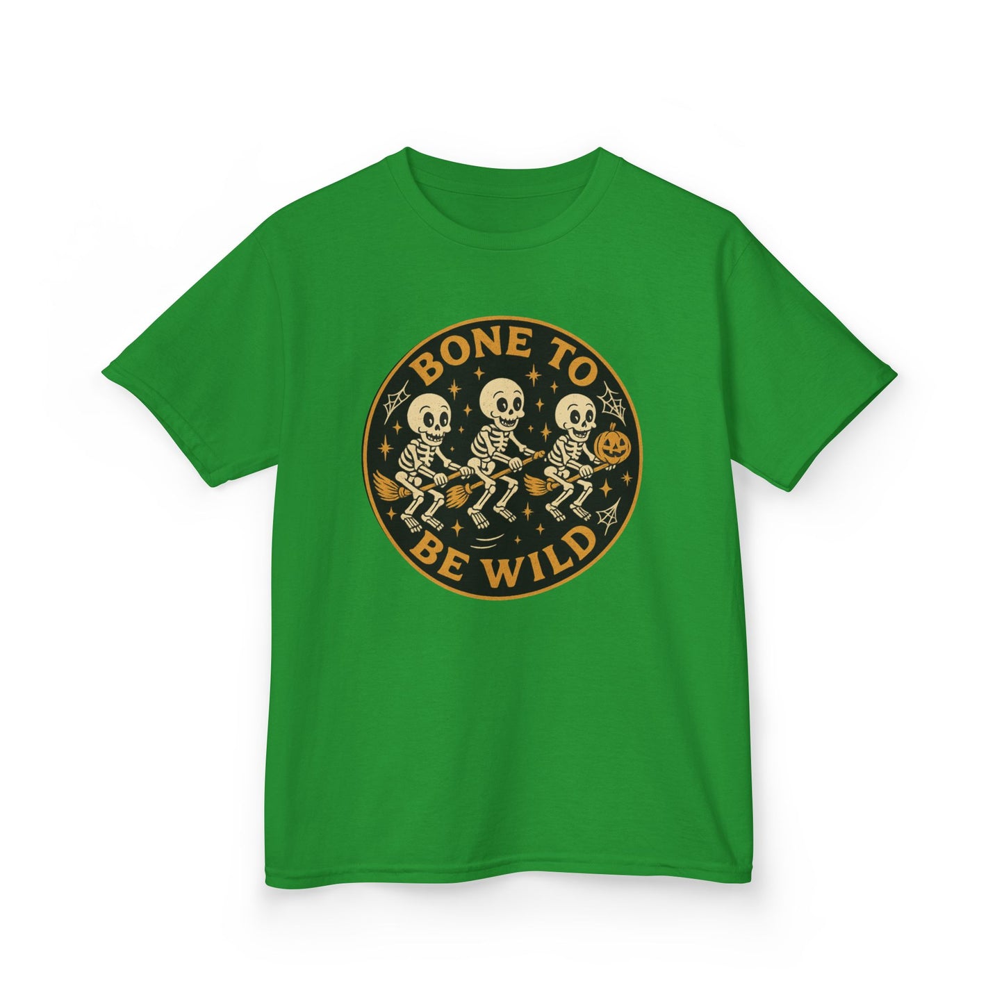 Kids Halloween Skeleton Tee - Bone to Be Wild, Fun T-Shirt for Kids, Halloween Costume Top, Spooky Party Wear, Kids Gift