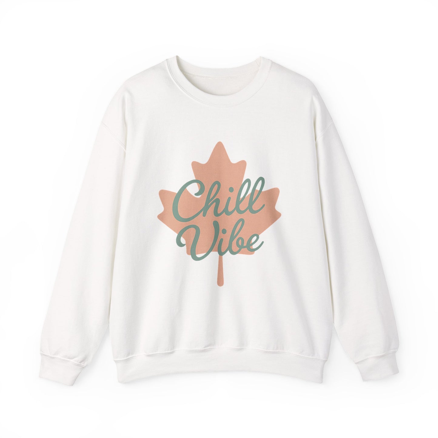 Chill Vibe Crewneck Sweatshirt, Moonwoven by Luna, Chill Canadian Collection, Cozy Jumper, Relaxation Top, Winter Sweater, Lounge Sweatshirt