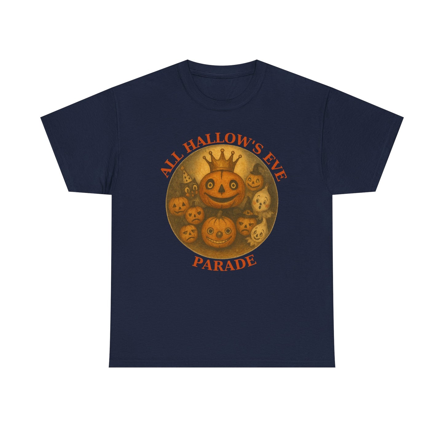 Pumpkin Mischief, Unisex Tee, Halloween Shirt, All Hallow's Eve Parade T-Shirt, Moonwoven Design, Halloween Costume Top