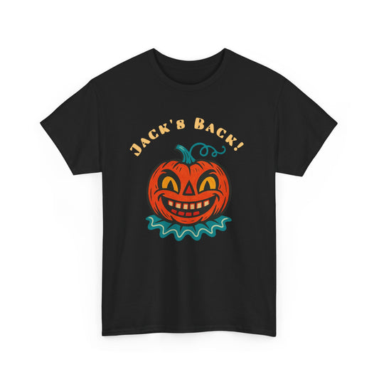 Jack's Back, Vintage Halloween Pumpkin T-Shirt