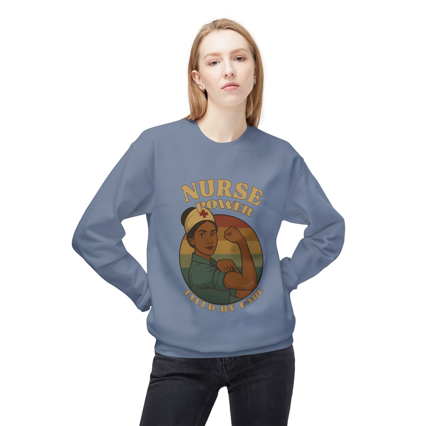 Nurse Power Sweatshirt - Celebrate Caregivers, Inspirational Gift for Nurses, Healthcare Worker Apparel, Cute Nurse Sweatshirt, Gift [...]