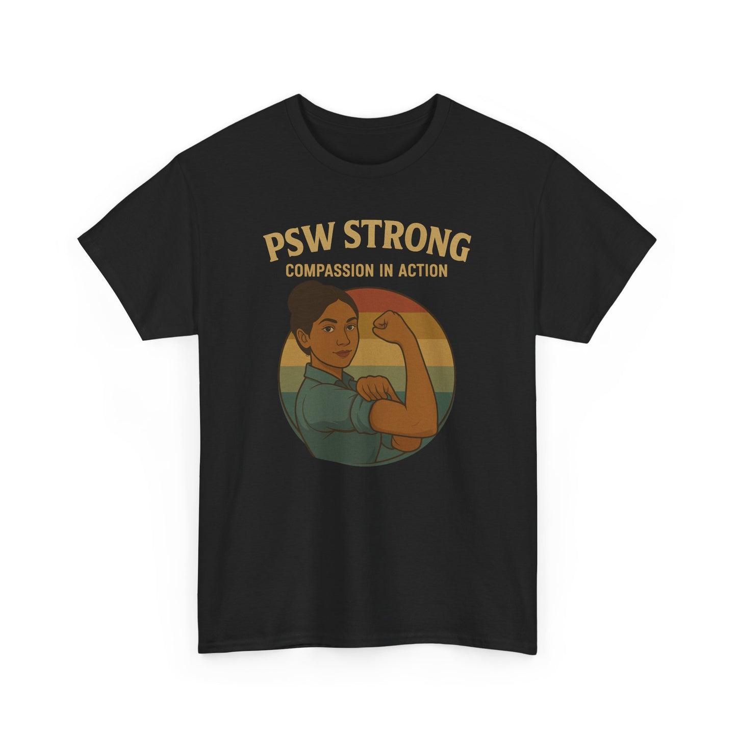 PSW Strong Unisex Tee | Compassion in Action Shirt, Motivational Apparel, Gift for Caregivers, Casual Wear, Inspirational Fashion, [...]