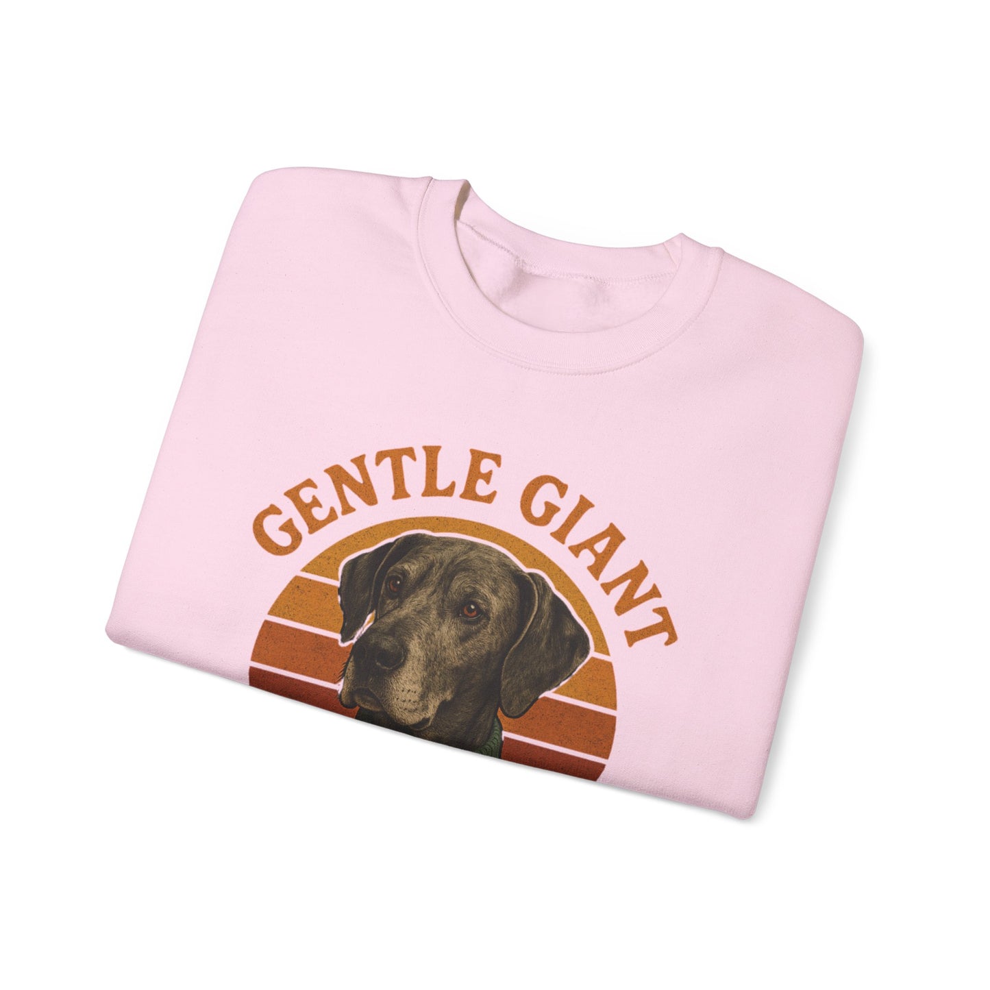 Great Dane, Gentle Giant Big Heart ,Unisex Heavy Blend™ Crewneck Sweatshirt