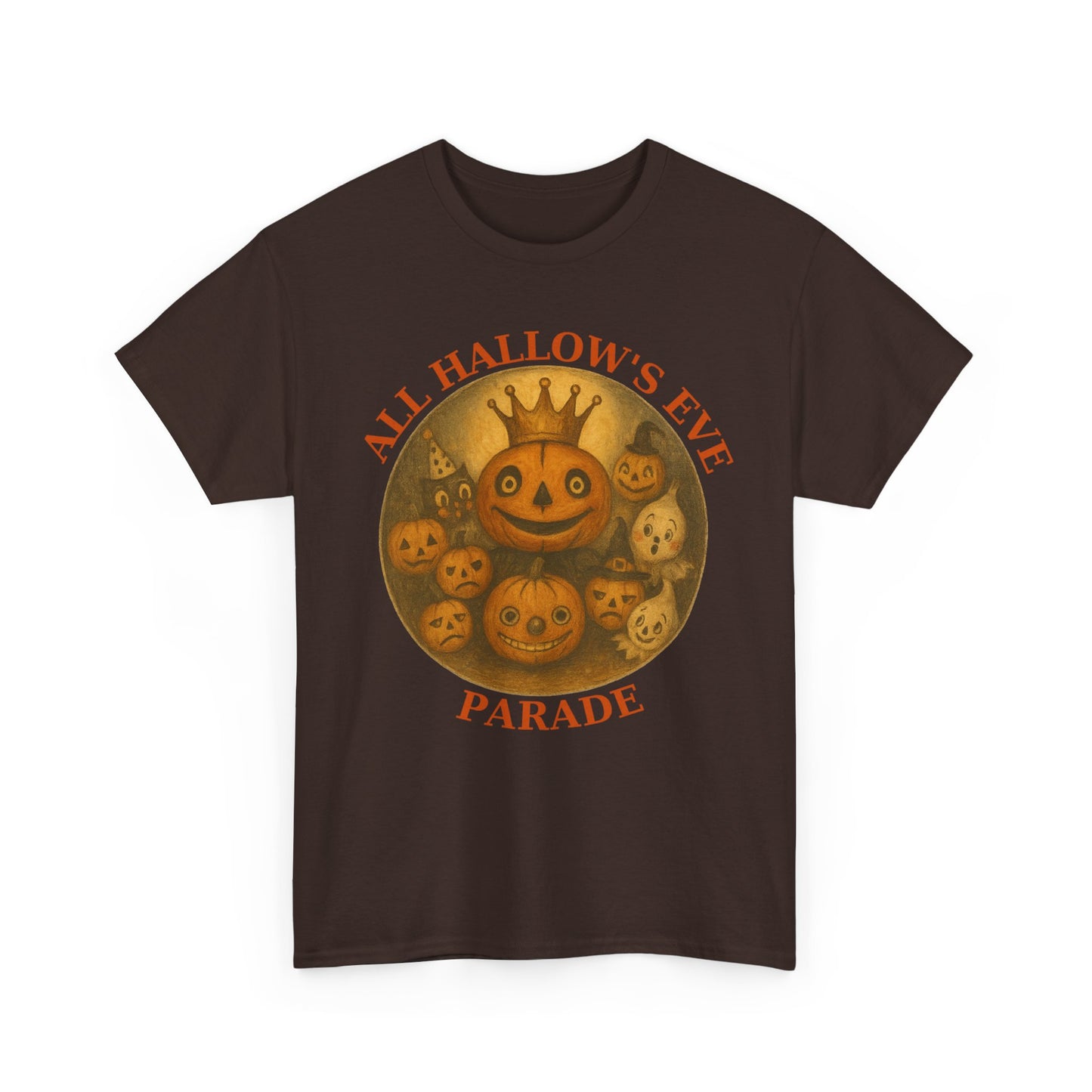 Pumpkin Mischief, Unisex Tee, Halloween Shirt, All Hallow's Eve Parade T-Shirt, Moonwoven Design, Halloween Costume Top