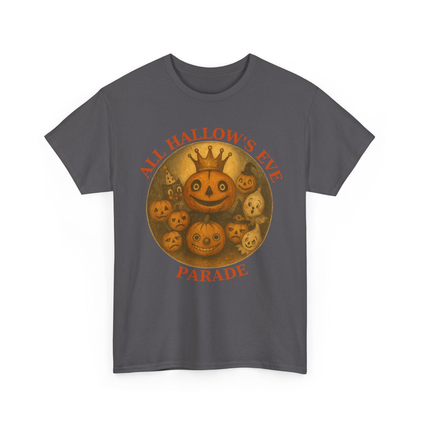 Pumpkin Mischief, Unisex Tee, Halloween Shirt, All Hallow's Eve Parade T-Shirt, Moonwoven Design, Halloween Costume Top