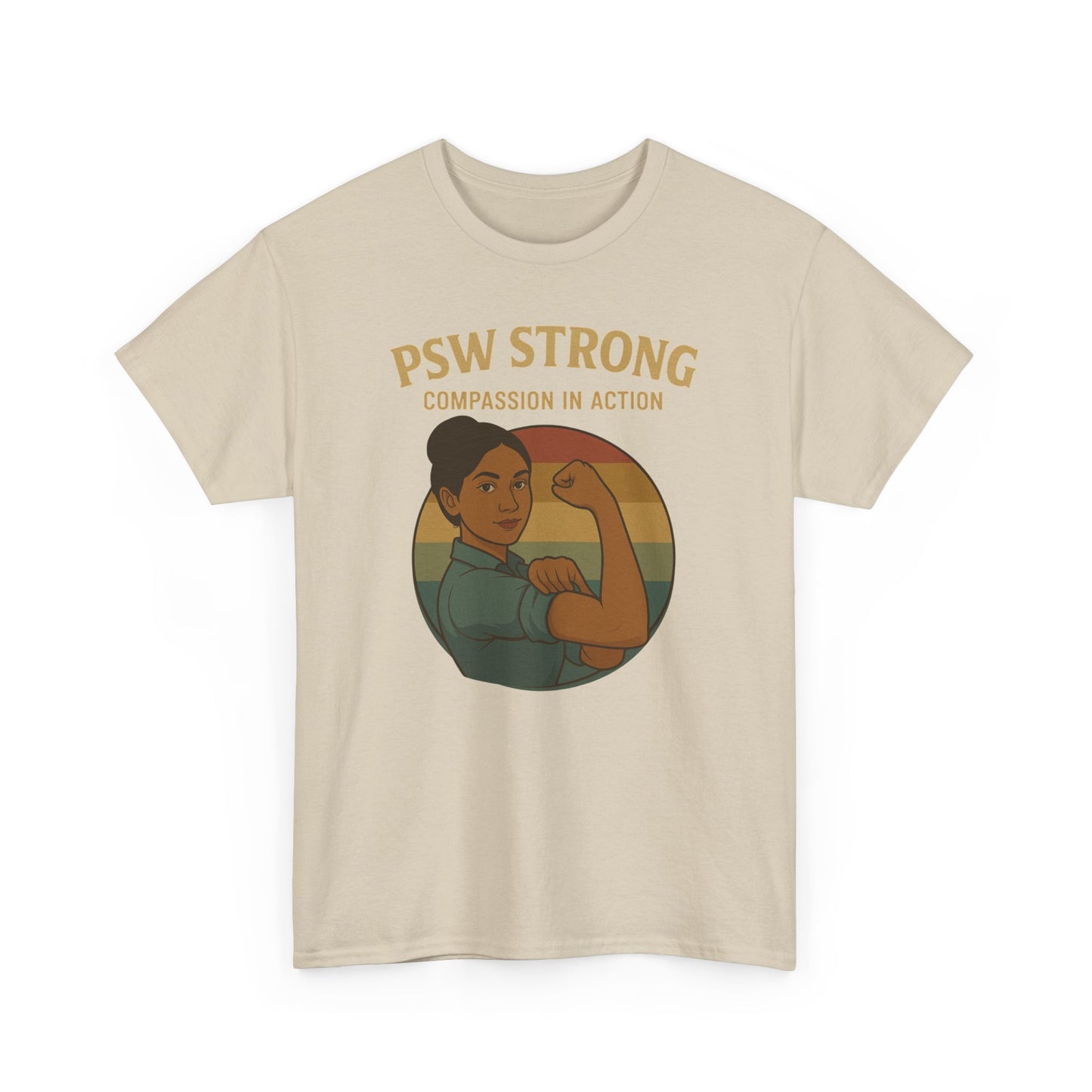 PSW Strong Unisex Tee | Compassion in Action Shirt, Motivational Apparel, Gift for Caregivers, Casual Wear, Inspirational Fashion, [...]