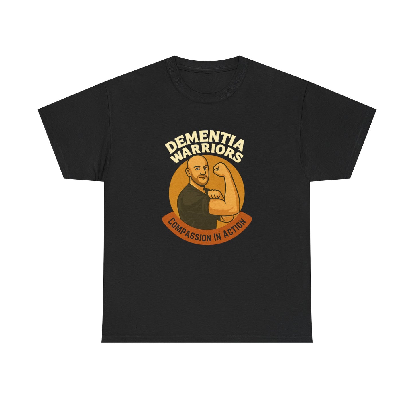 Dementia Warriors Unisex Tee, Compassion in Action Shirt, Male Nursing Gift, Moonwoven by Luna Design, Care Givers Collection
