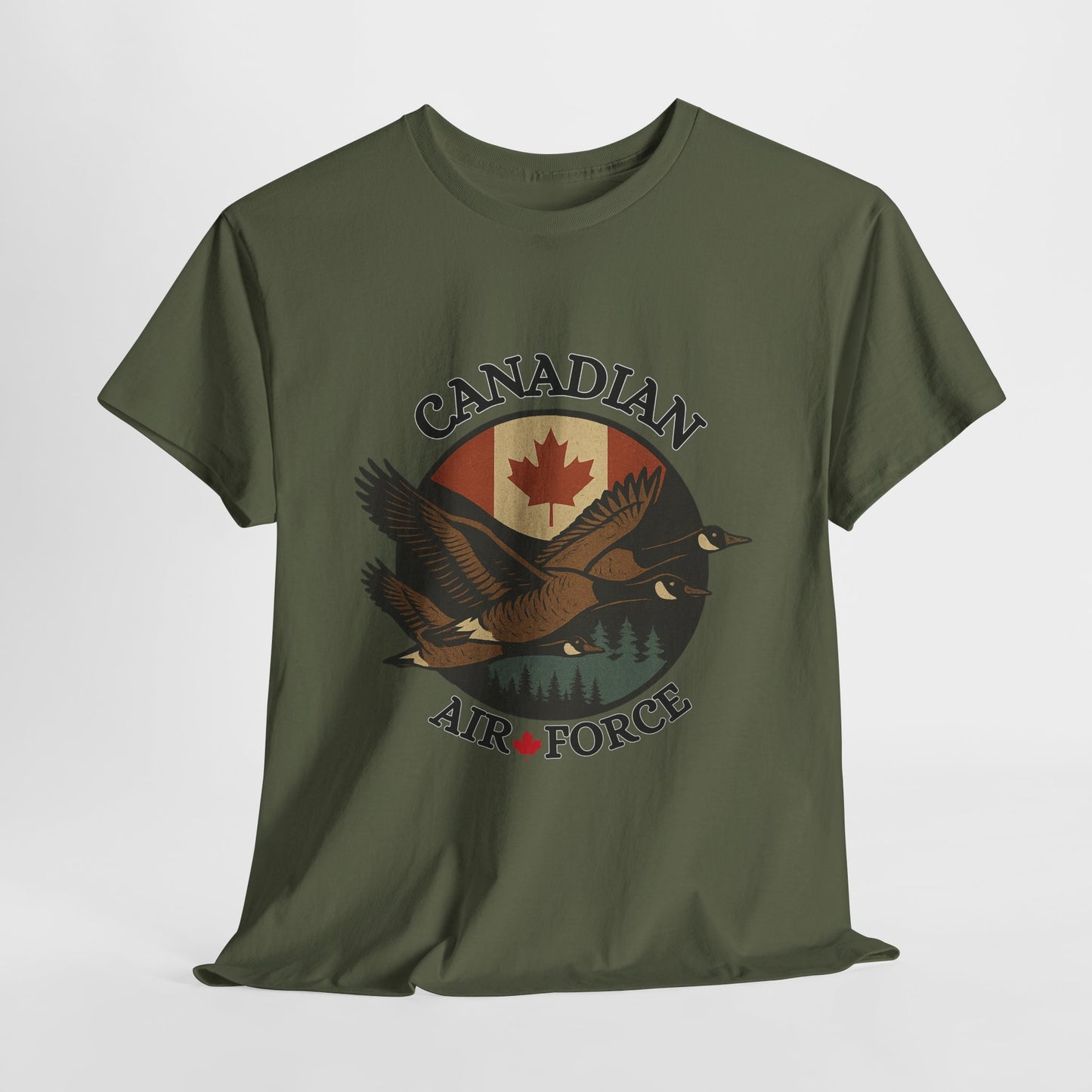 Canadian Air Force Unisex Heavy Cotton Tee | Comfortable Casual Wear, Gift for Military Enthusiasts, Distressed Graphic T-Shirt, [...]