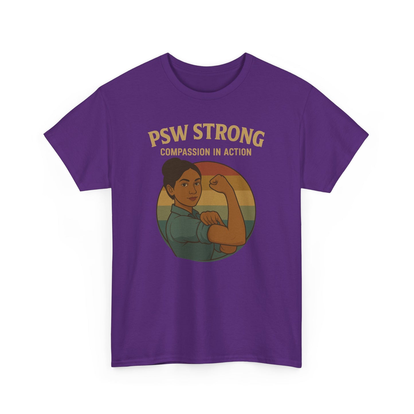 PSW Strong Unisex Tee | Compassion in Action Shirt, Motivational Apparel, Gift for Caregivers, Casual Wear, Inspirational Fashion, [...]