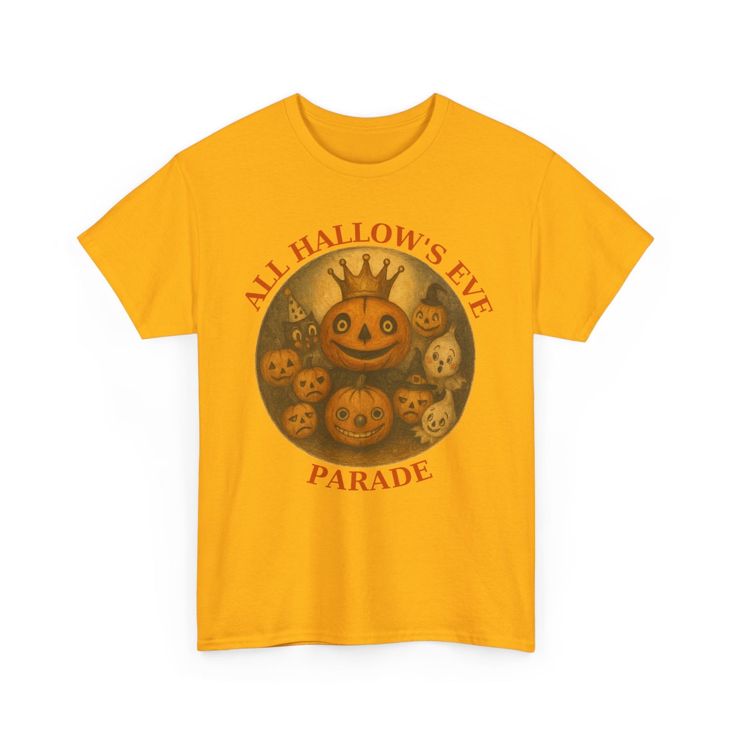 Pumpkin Mischief, Unisex Tee, Halloween Shirt, All Hallow's Eve Parade T-Shirt, Moonwoven Design, Halloween Costume Top